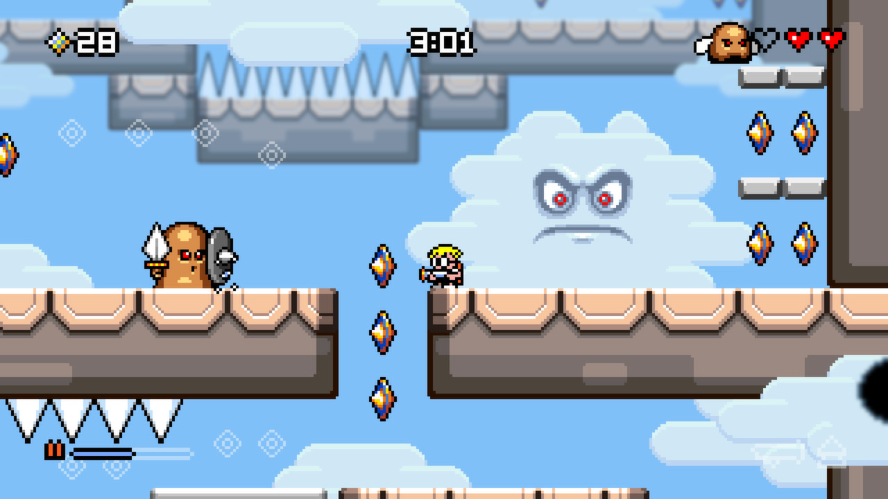 Скриншот из игры Mutant Mudds Deluxe - 93