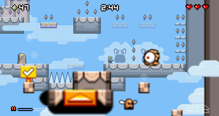 Скриншот из игры Mutant Mudds Deluxe - 81