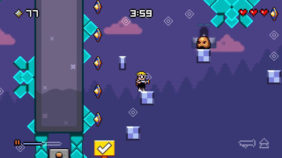 Скриншот из игры Mutant Mudds Deluxe - 79
