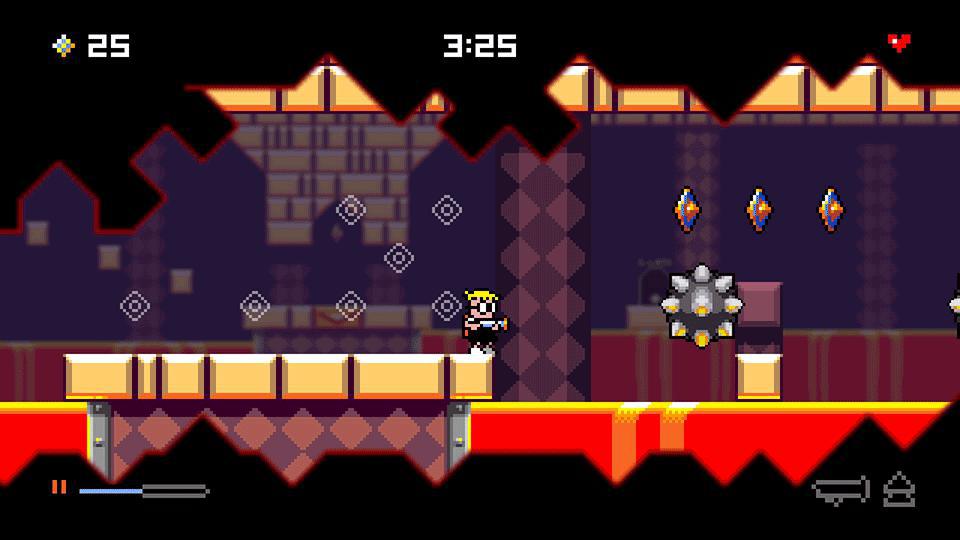 Скриншот из игры Mutant Mudds Deluxe - 55