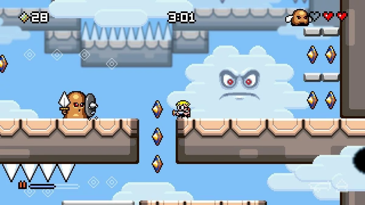Скриншот из игры Mutant Mudds Deluxe - 30