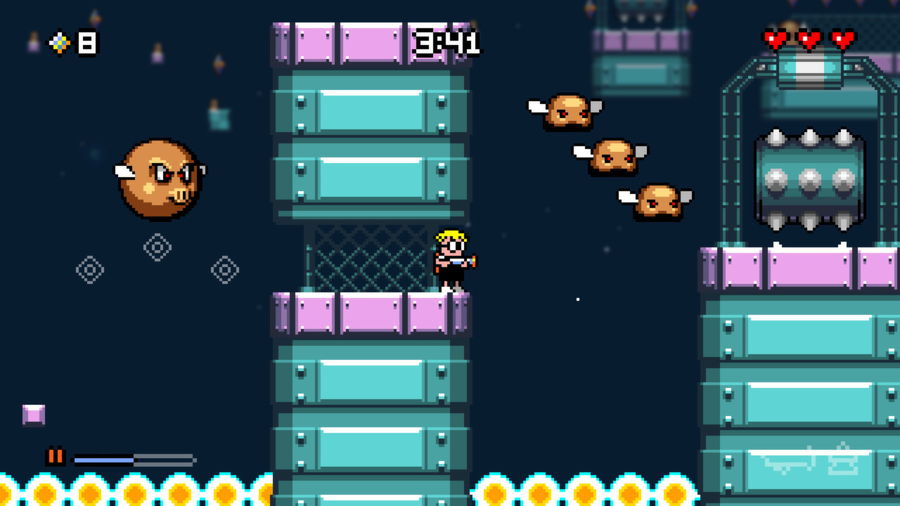 Скриншот из игры Mutant Mudds Deluxe - 47