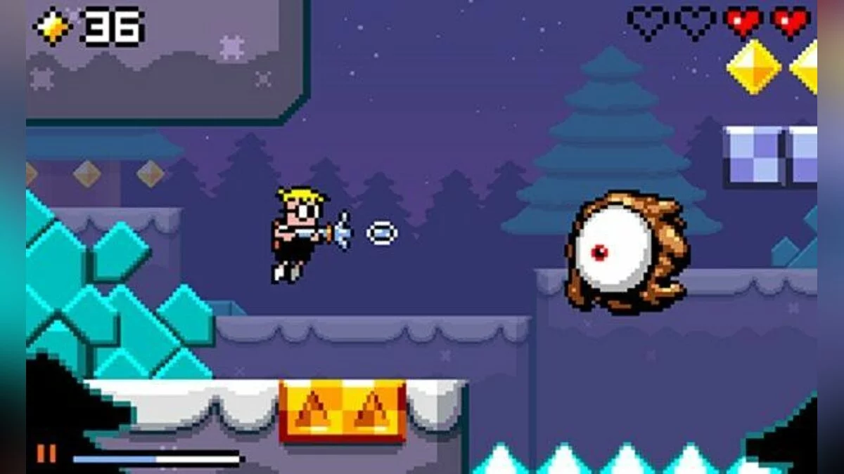 Скриншот из игры Mutant Mudds - 2