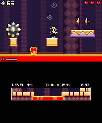 Скриншот из игры Mutant Mudds - 54
