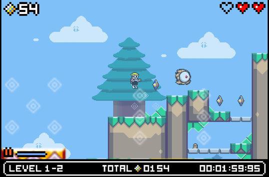 Скриншот из игры Mutant Mudds - 69