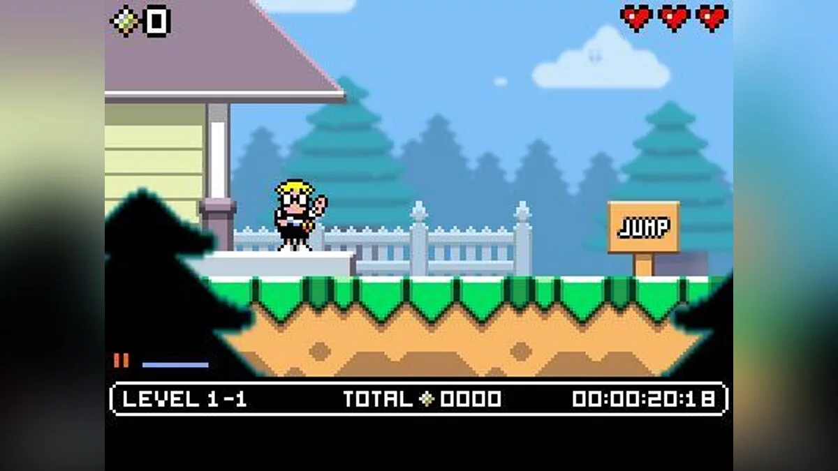 Скриншот из игры Mutant Mudds - 17