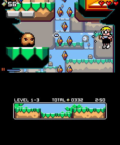 Скриншот из игры Mutant Mudds - 12
