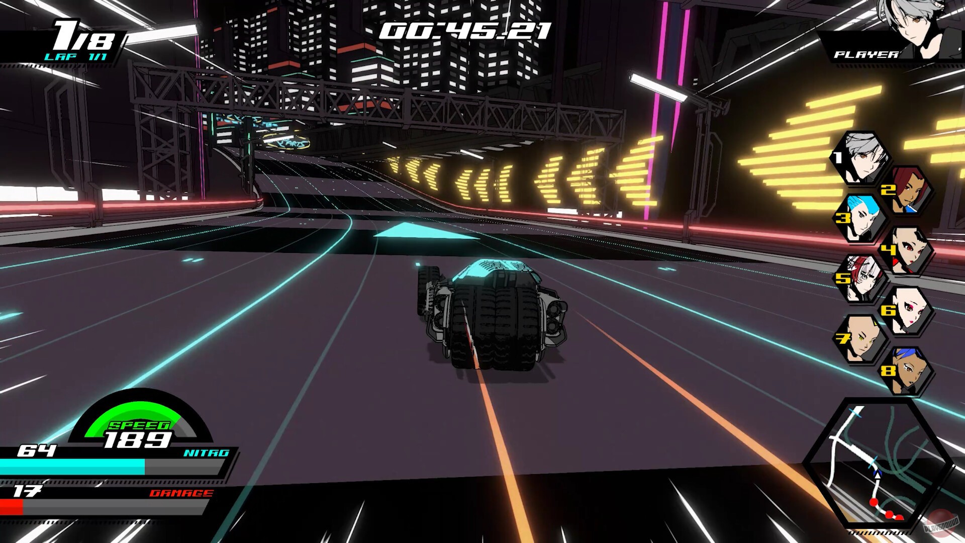 Скриншот из игры Neon Apex: Beyond the Limit - 3