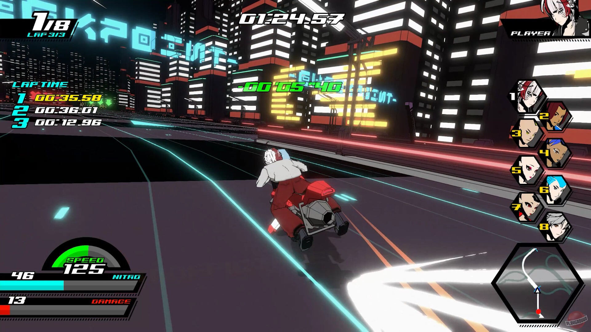 Скриншот из игры Neon Apex: Beyond the Limit - 2