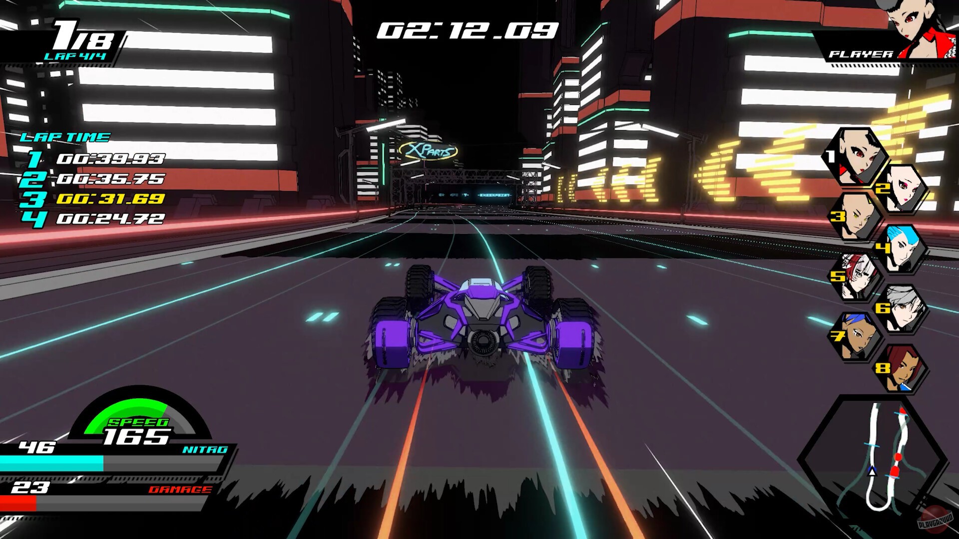 Скриншот из игры Neon Apex: Beyond the Limit - 5