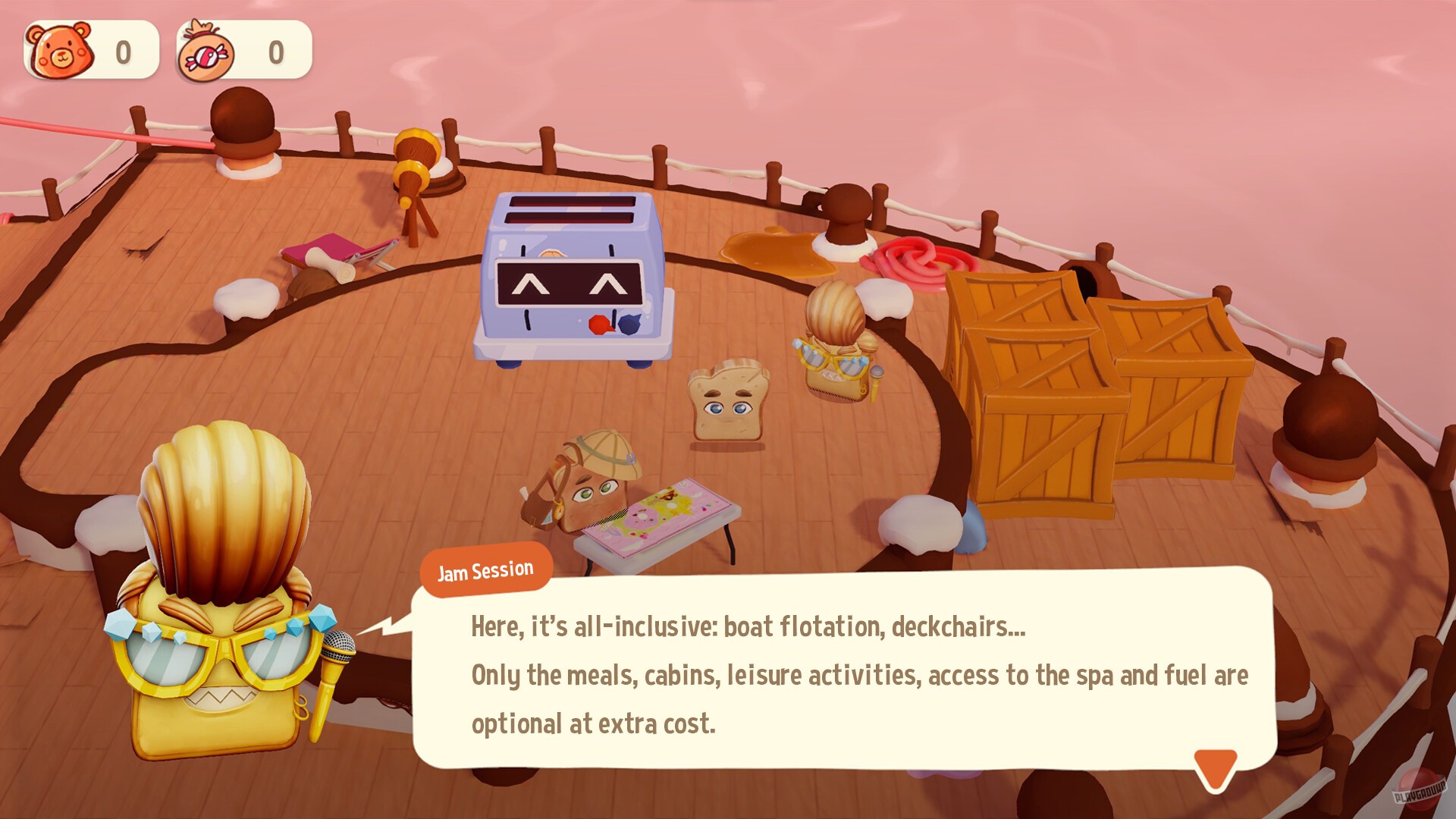 Скриншот из игры Pardon My French Toast - 6