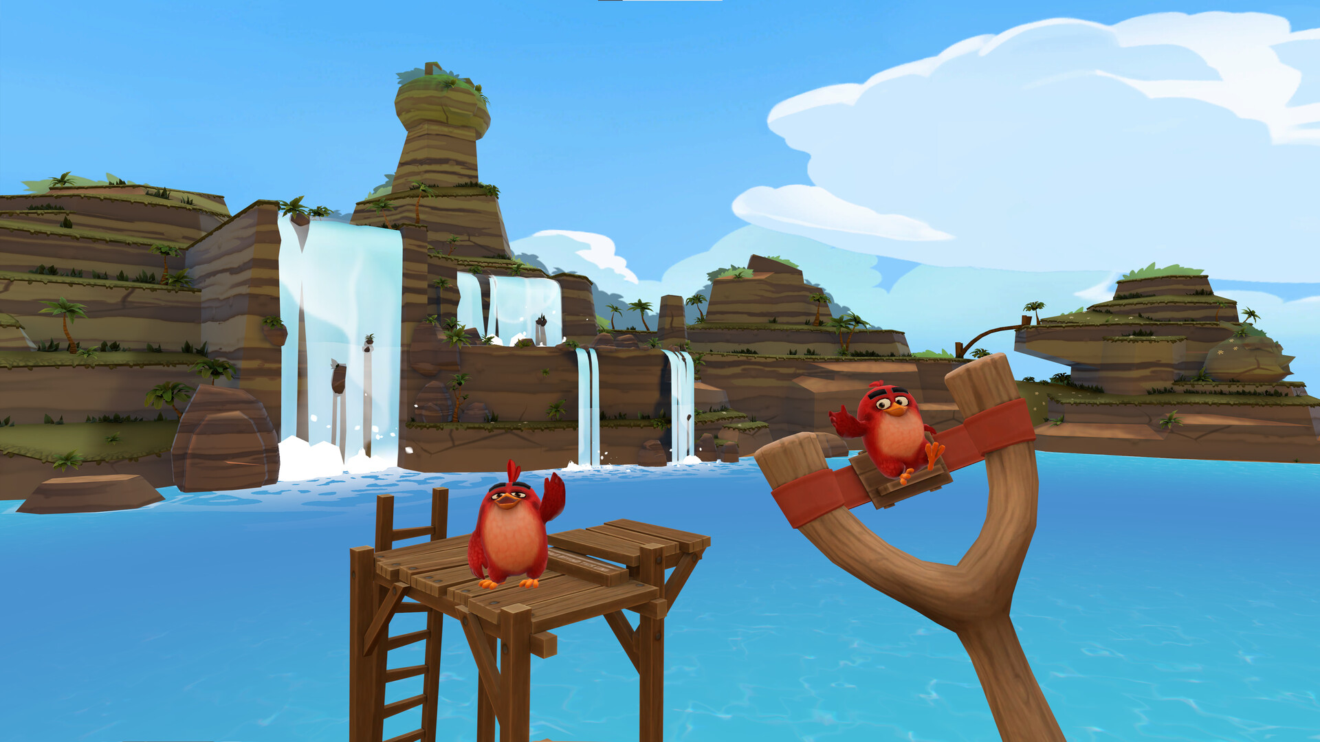 Скриншот из игры Angry Birds VR: Isle of Pigs - 8
