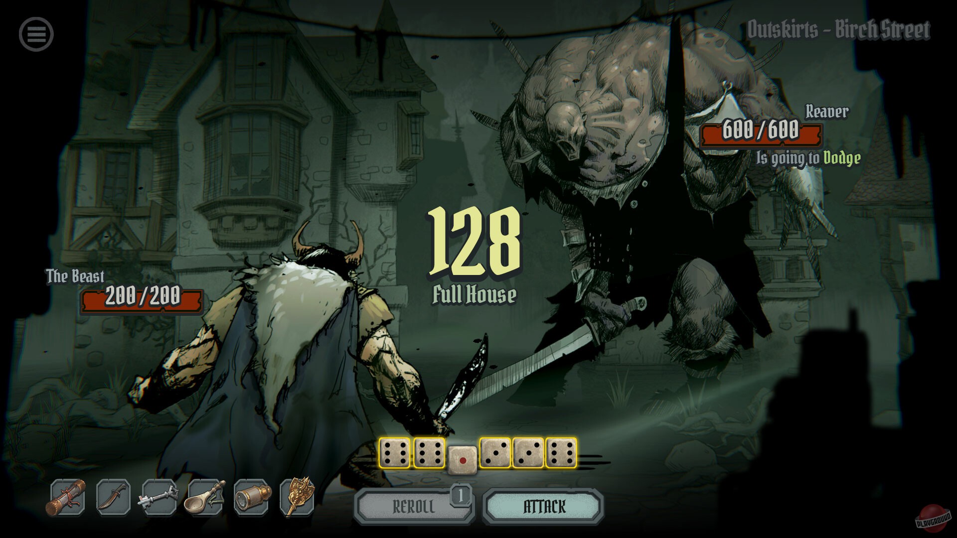 Скриншот из игры GrimKeep - 2