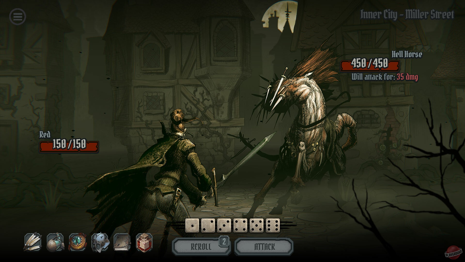 Скриншот из игры GrimKeep - 3