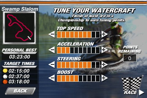 Скриншот из игры Aqua Moto Racing - 2