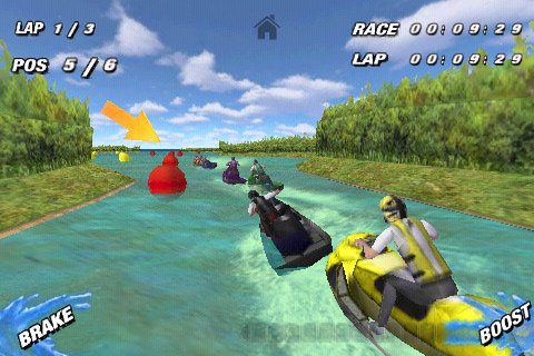 Скриншот из игры Aqua Moto Racing - 3