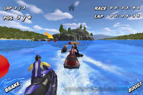 Скриншот из игры Aqua Moto Racing - 4