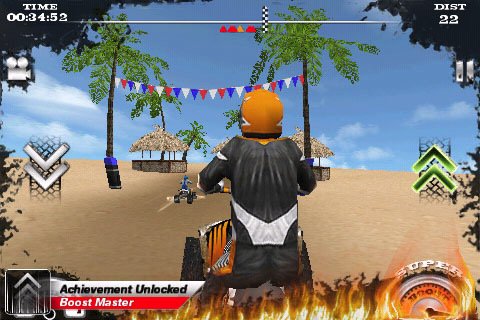 Скриншот из игры Dirt Moto Racing - 1