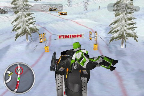 Скриншот из игры Snow Moto Racing - 1