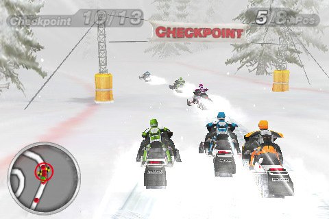 Скриншот из игры Snow Moto Racing - 4