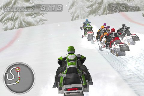 Скриншот из игры Snow Moto Racing - 5