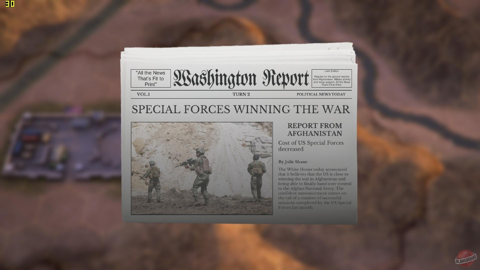 Скриншот из игры Afghanistan '11 - 30