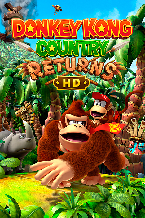 Обложка игры Donkey Kong Country Returns HD