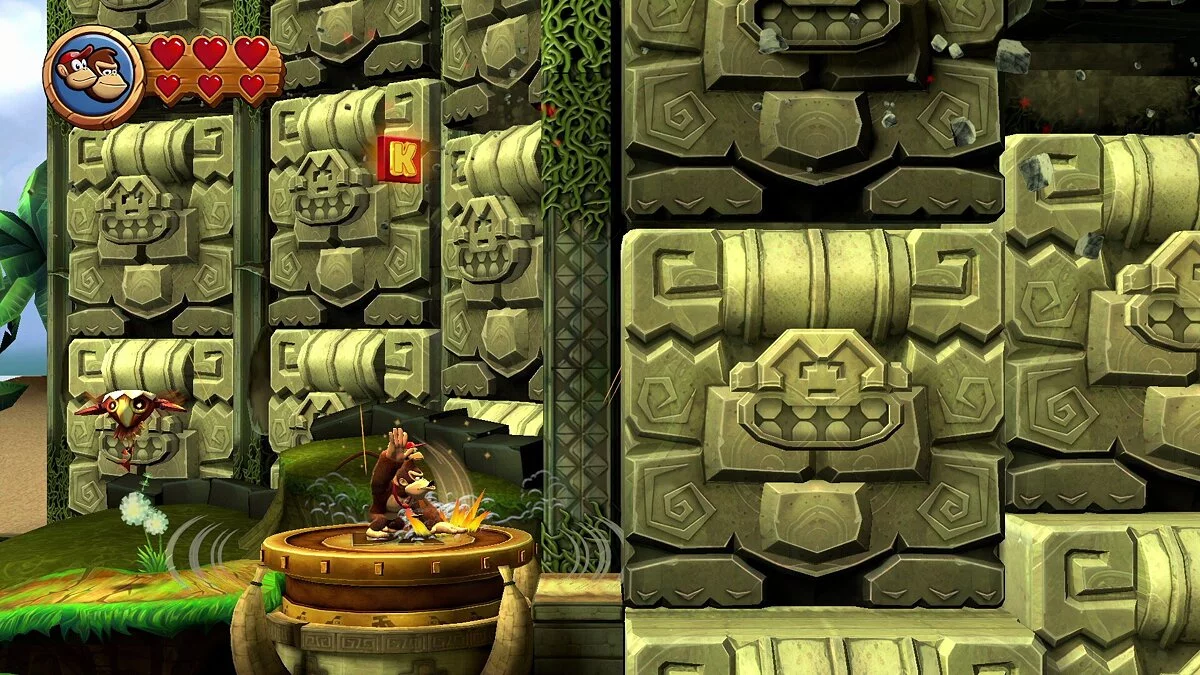 Скриншот из игры Donkey Kong Country Returns HD - 7