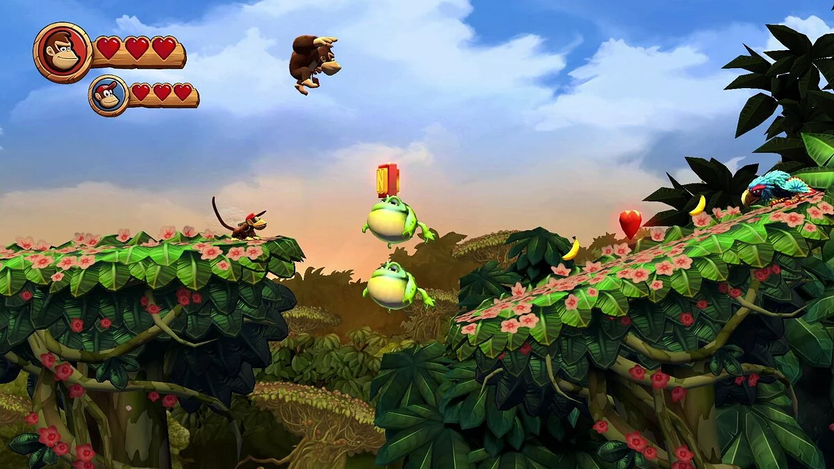 Скриншот из игры Donkey Kong Country Returns HD - 15