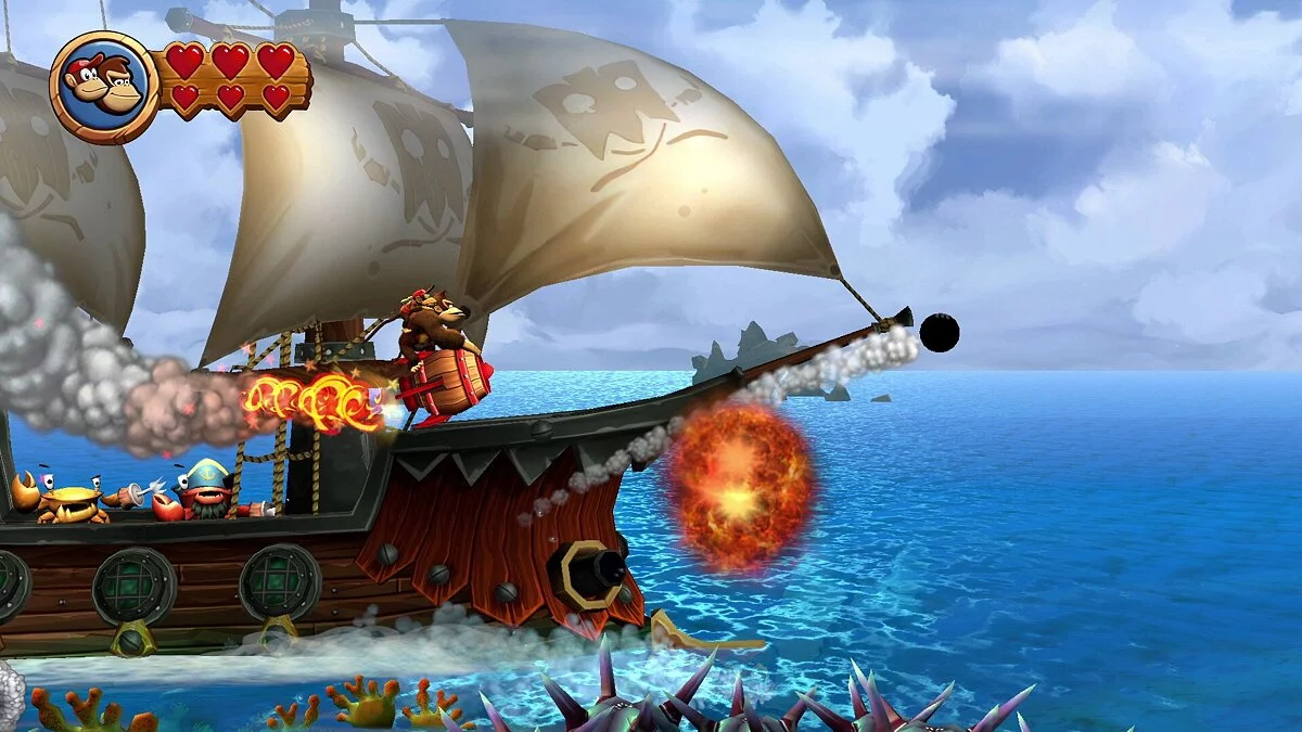 Скриншот из игры Donkey Kong Country Returns HD - 13