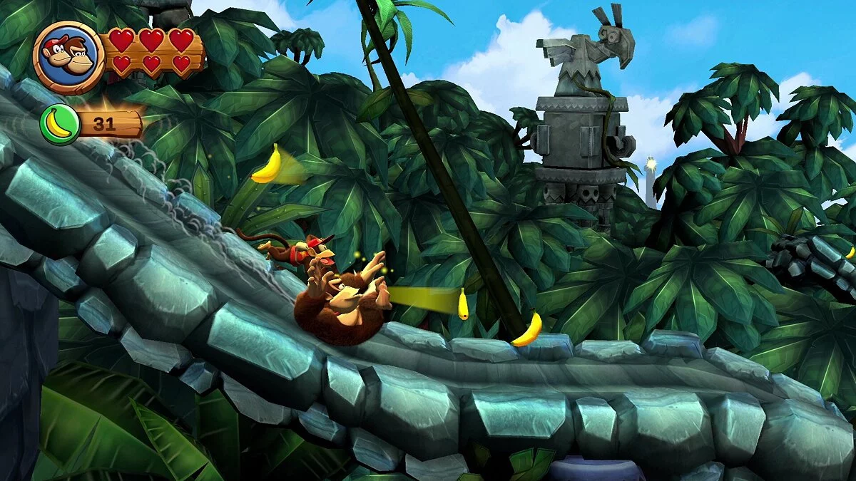Скриншот из игры Donkey Kong Country Returns HD - 9