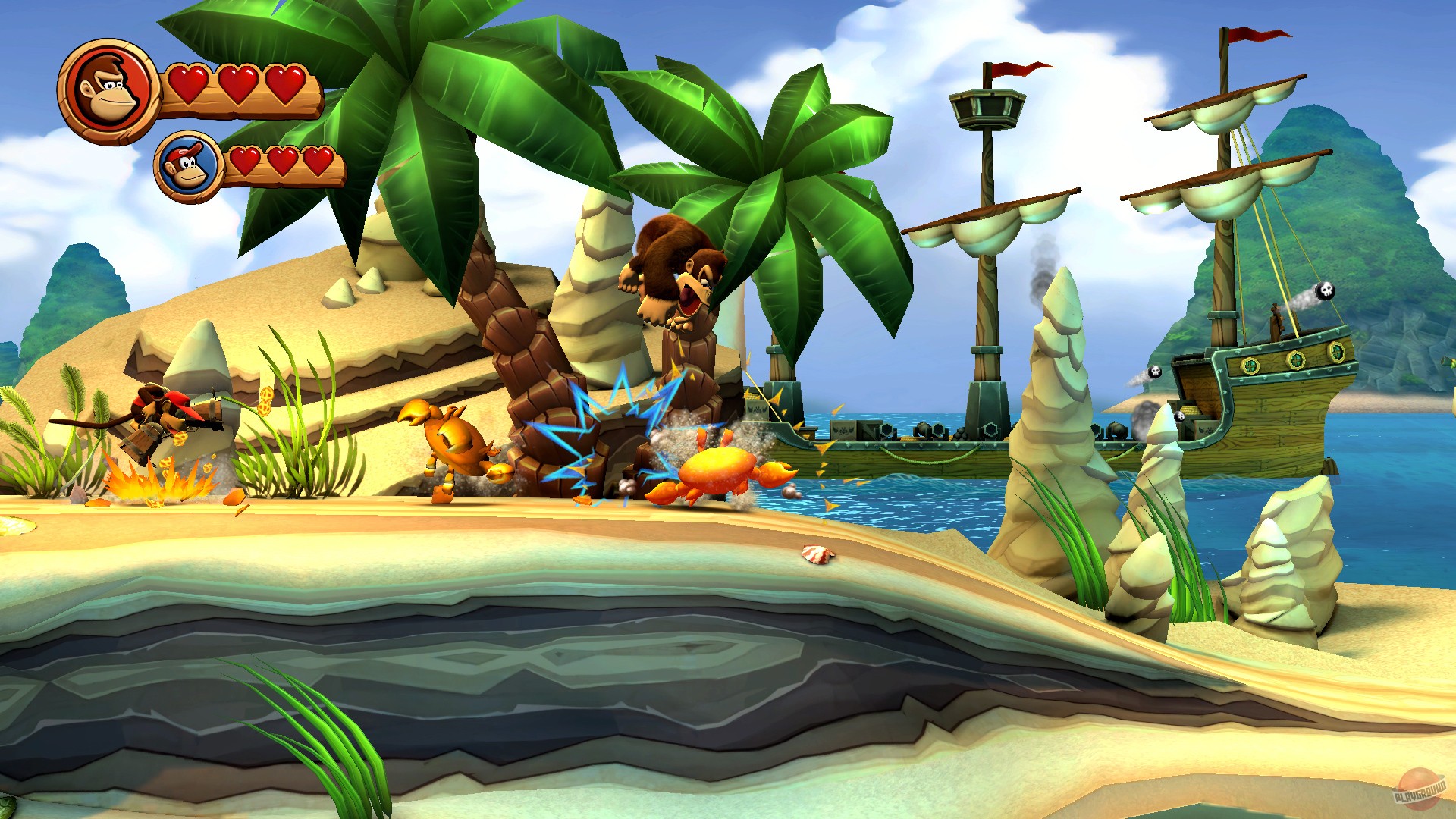 Скриншот из игры Donkey Kong Country Returns - 18