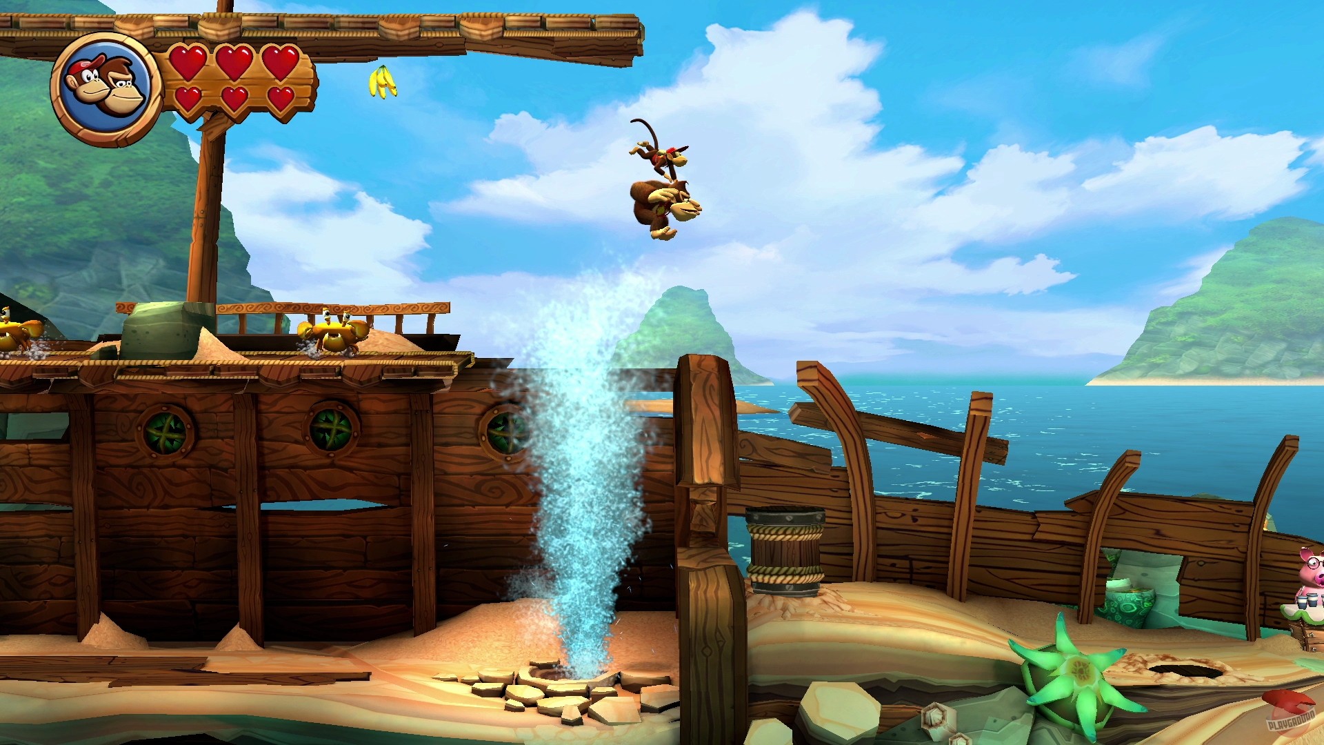 Скриншот из игры Donkey Kong Country Returns - 34