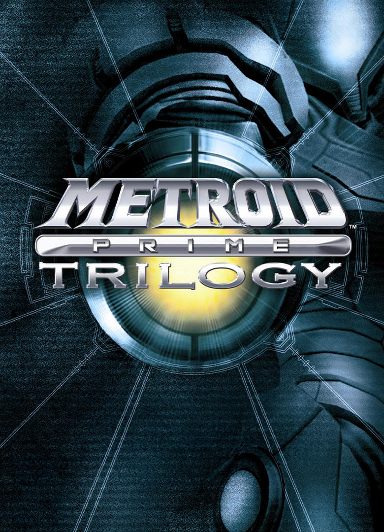 Обложка игры Metroid Prime Trilogy