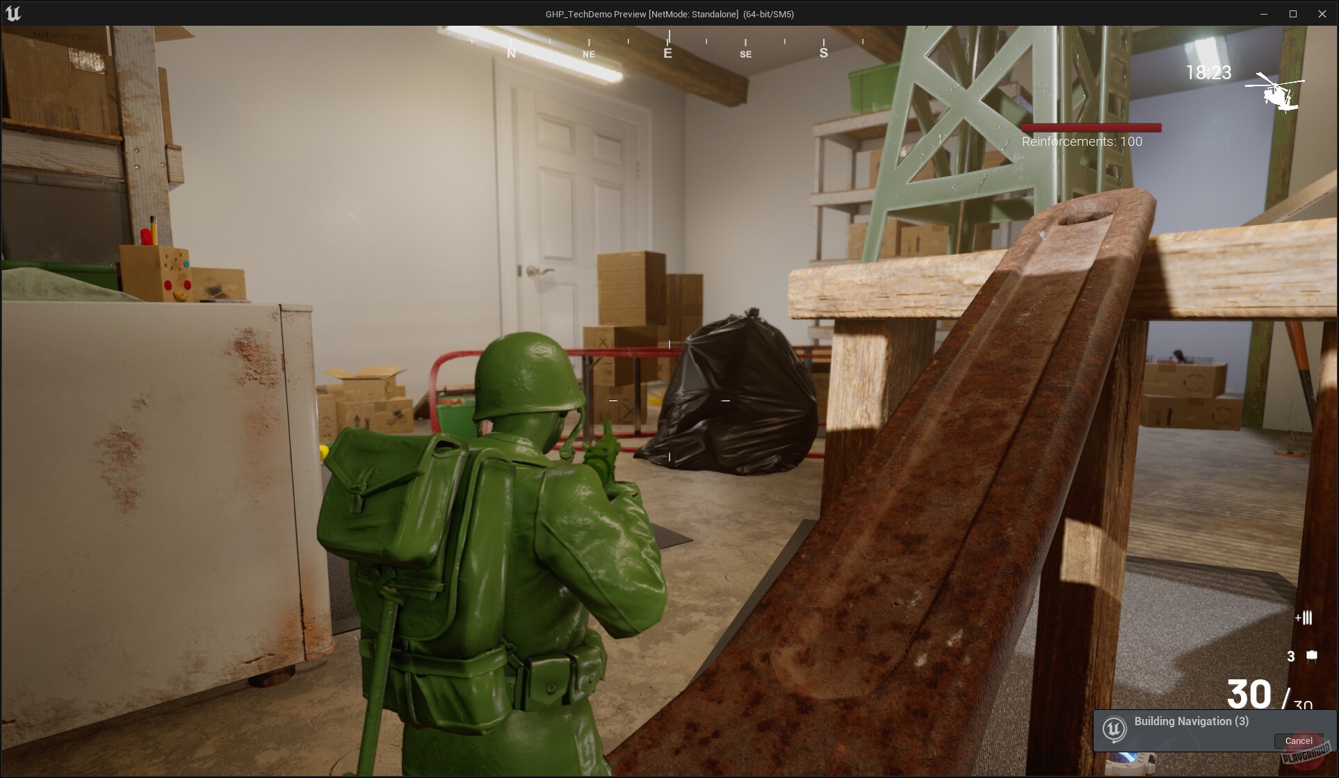 Скриншот из игры Green Hawk Platoon - 13