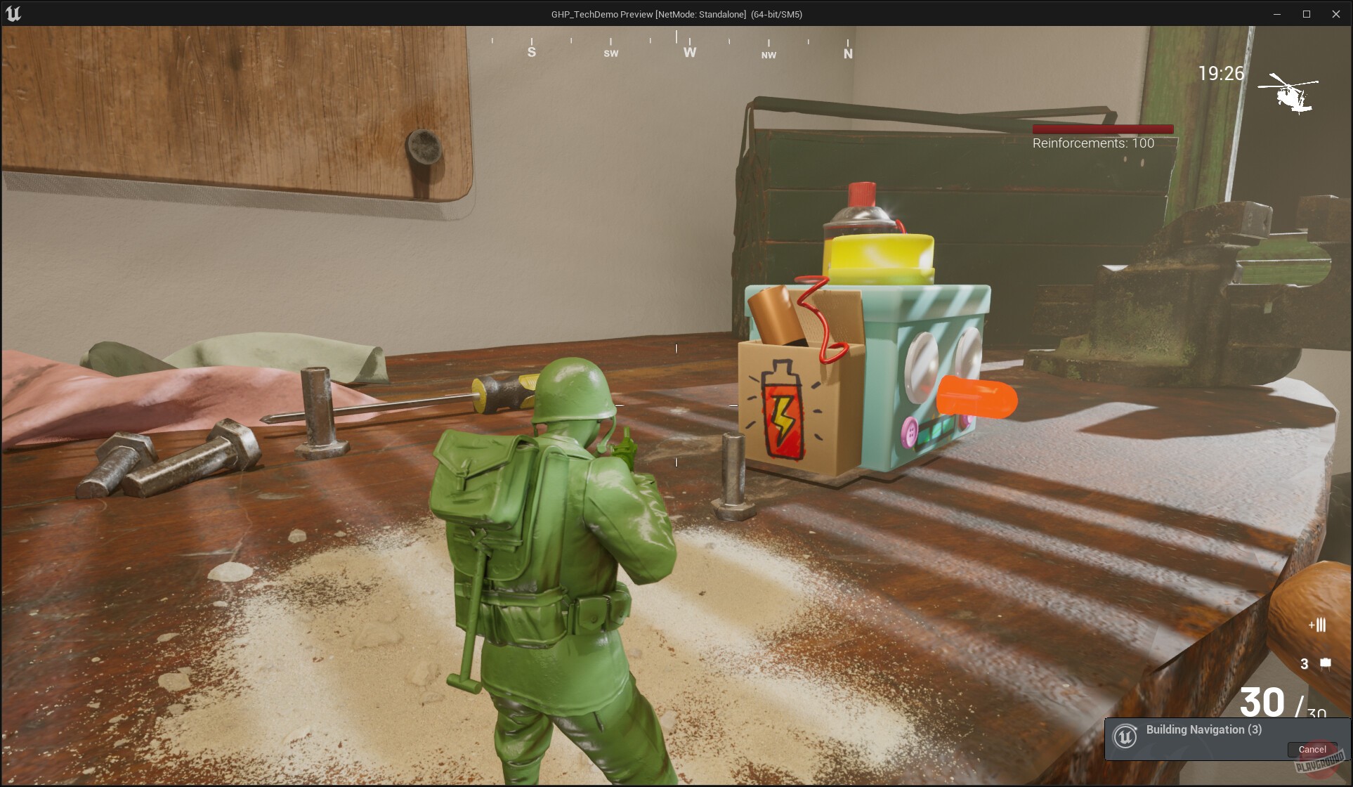 Скриншот из игры Green Hawk Platoon - 5