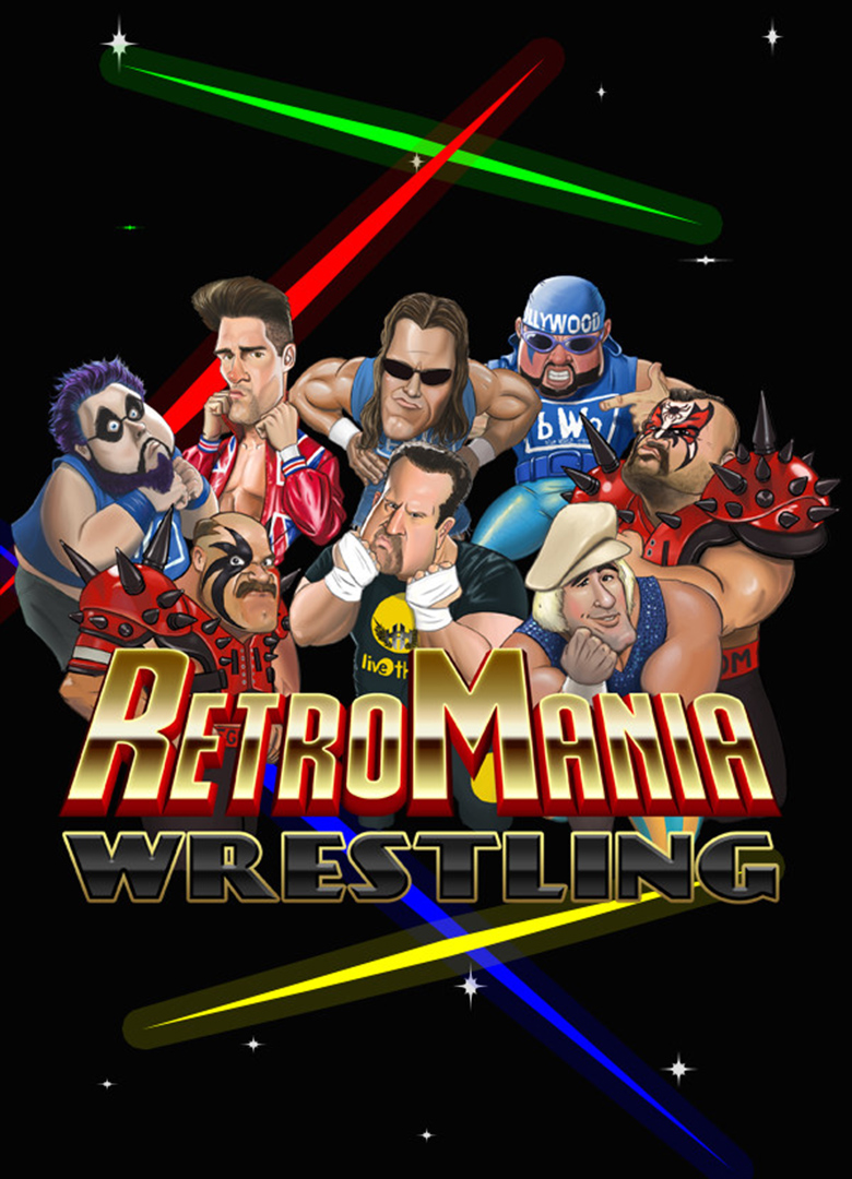 Обложка игры RetroMania Wrestling