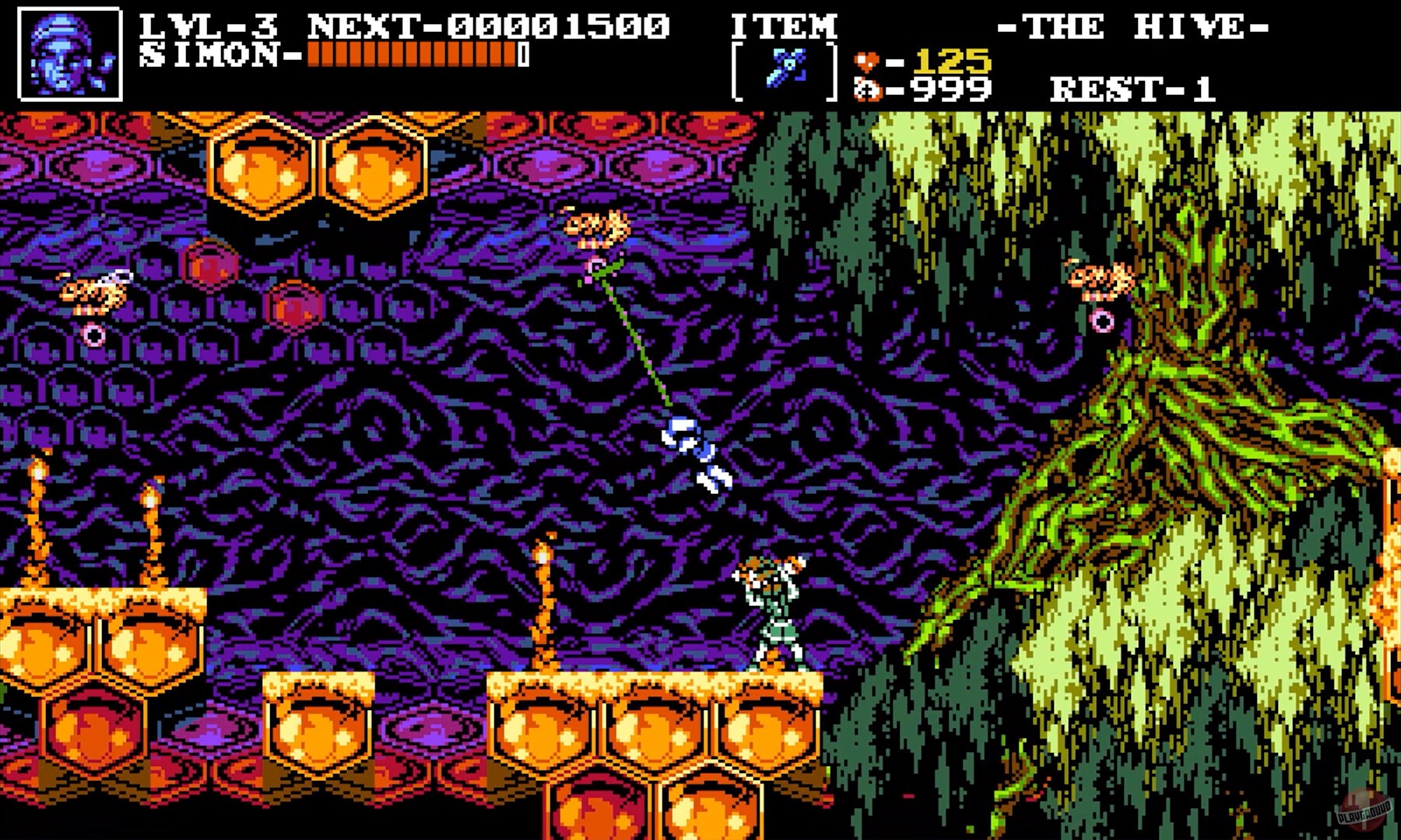 Скриншот из игры The Transylvania Adventure of Simon Quest - 15