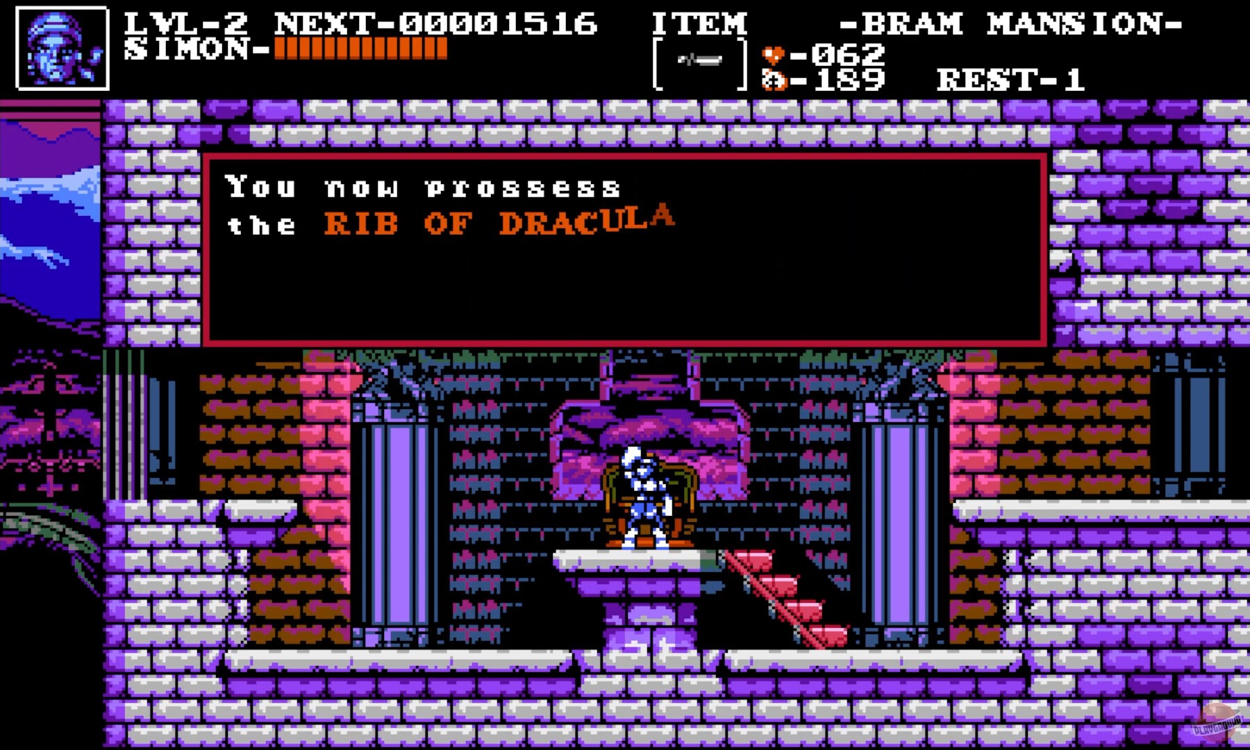 Скриншот из игры The Transylvania Adventure of Simon Quest - 20