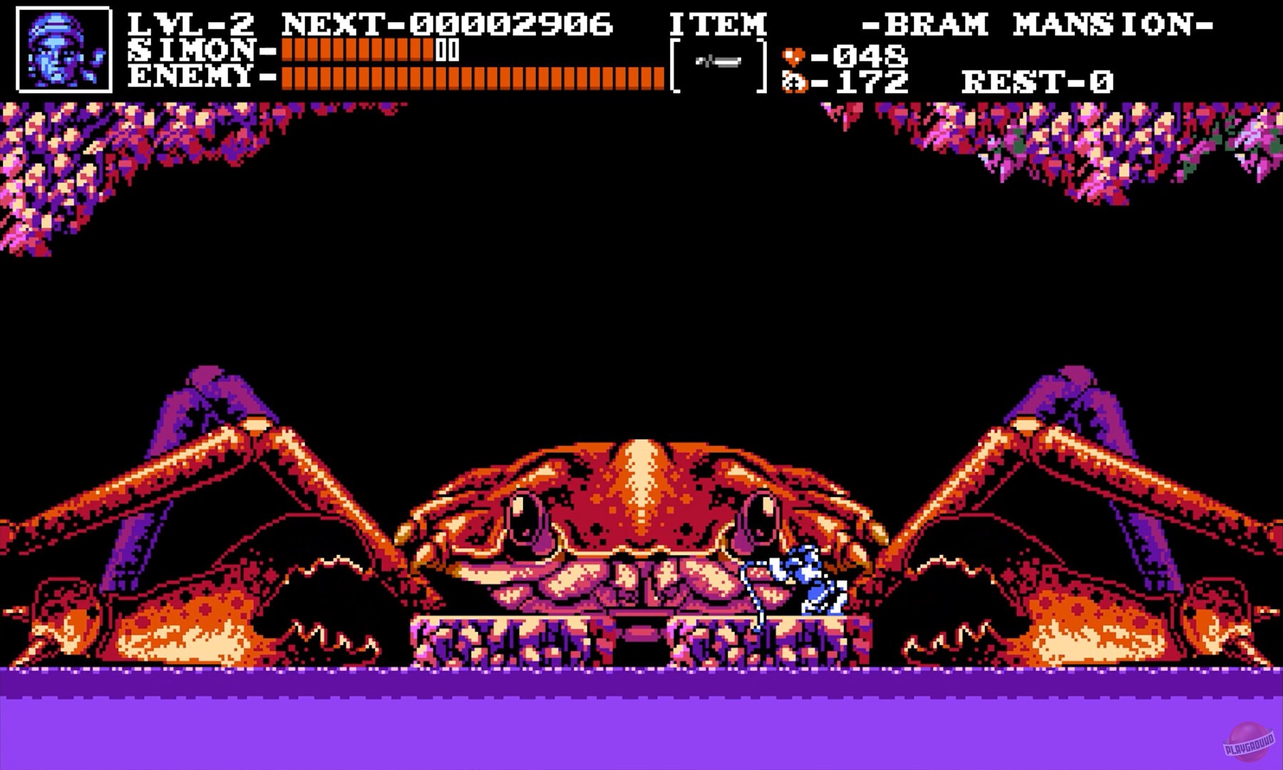 Скриншот из игры The Transylvania Adventure of Simon Quest - 3