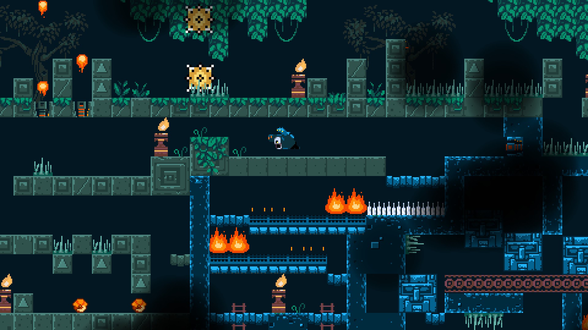 Скриншот из игры 1 Screen Platformer - 4