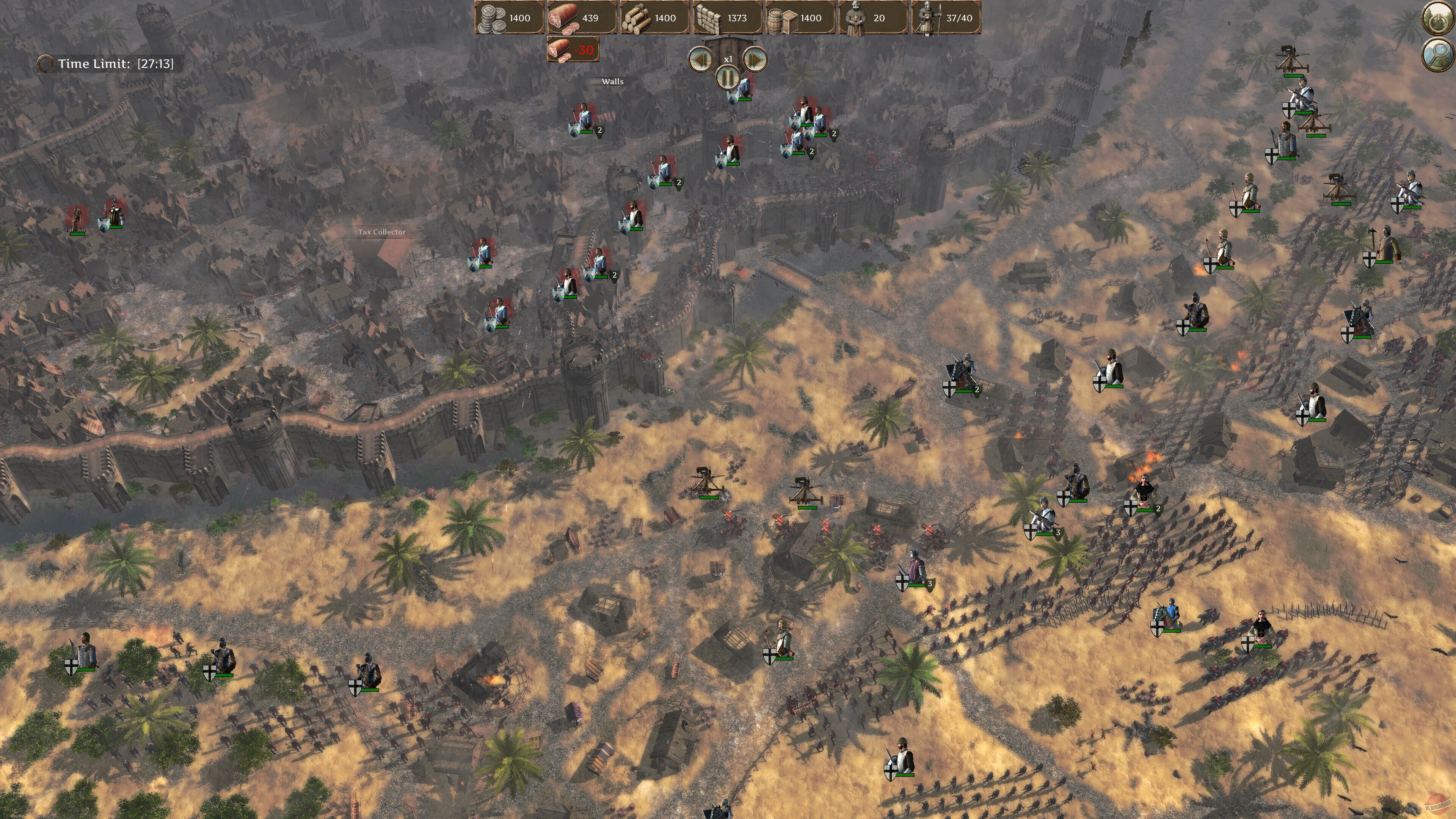 Скриншот из игры Knights of the Crusades - 14