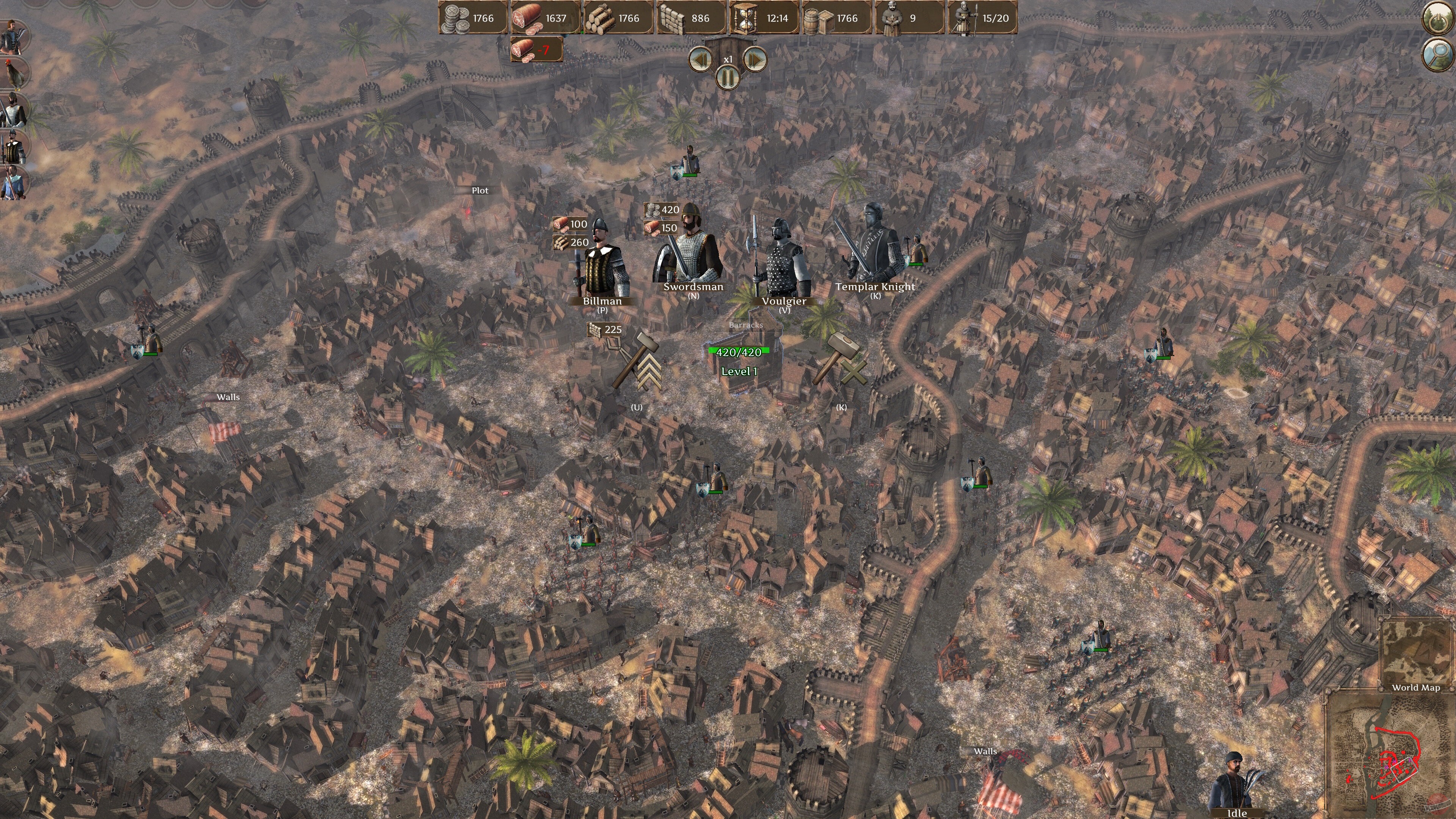 Скриншот из игры Knights of the Crusades - 22