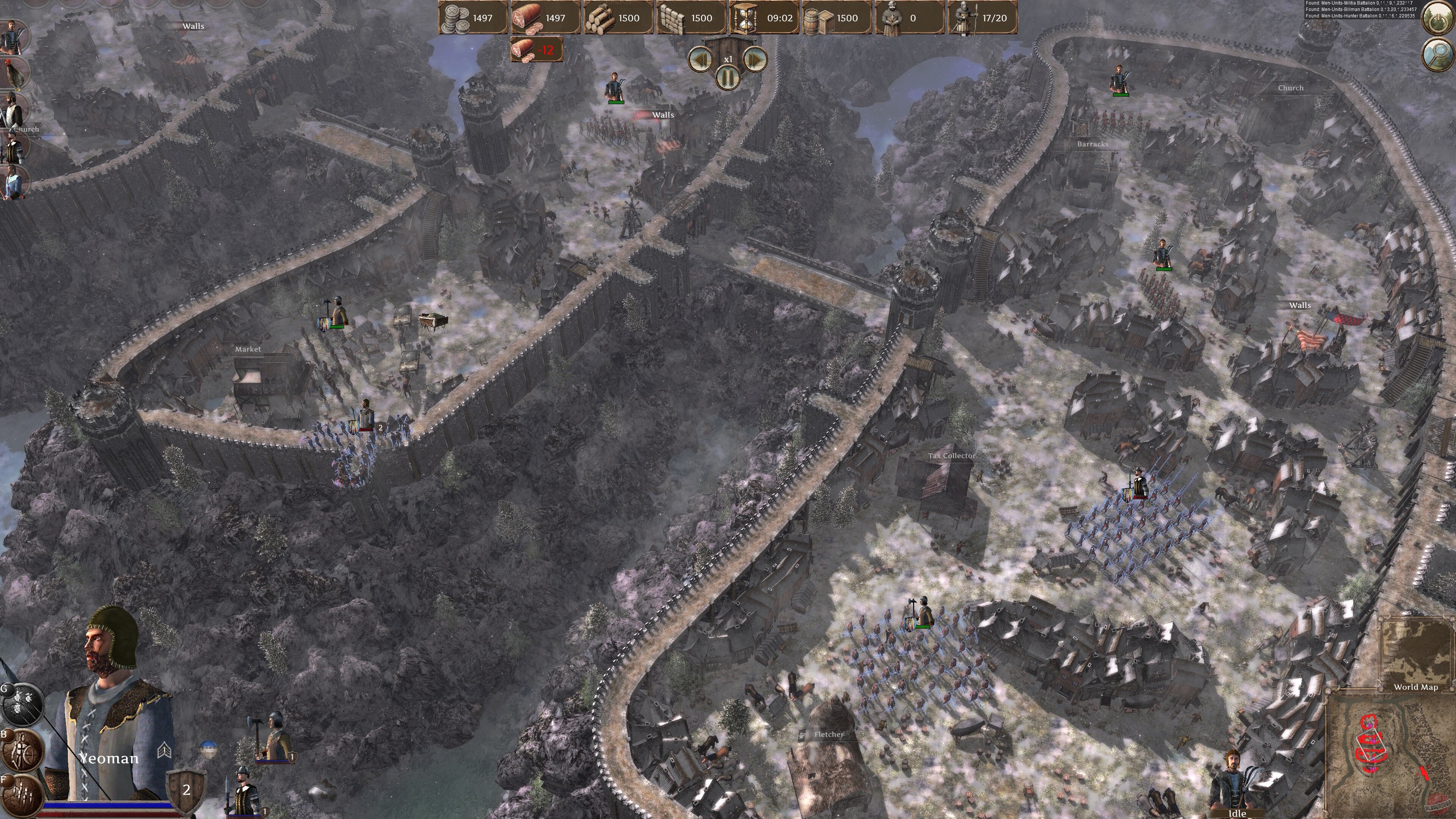 Скриншот из игры Knights of the Crusades - 2