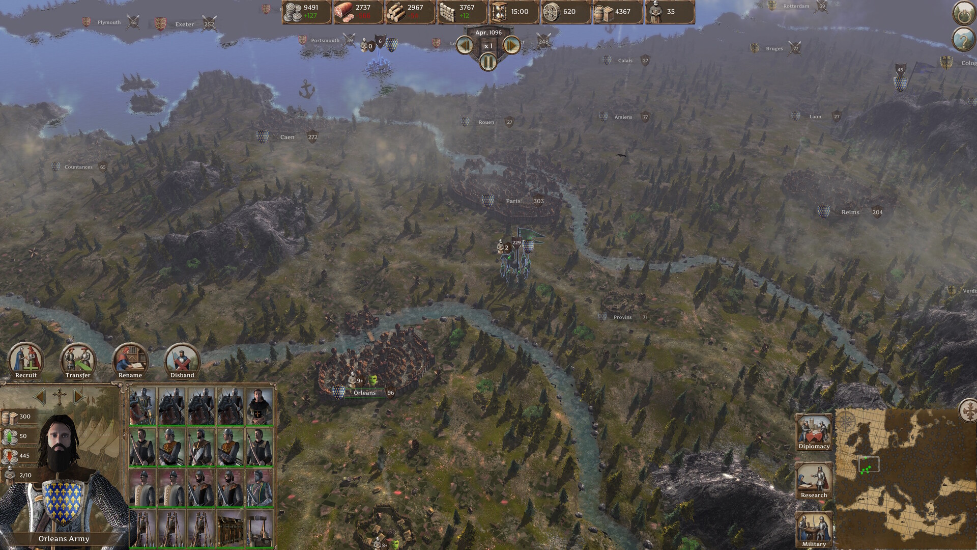 Скриншот из игры Knights of the Crusades - 9