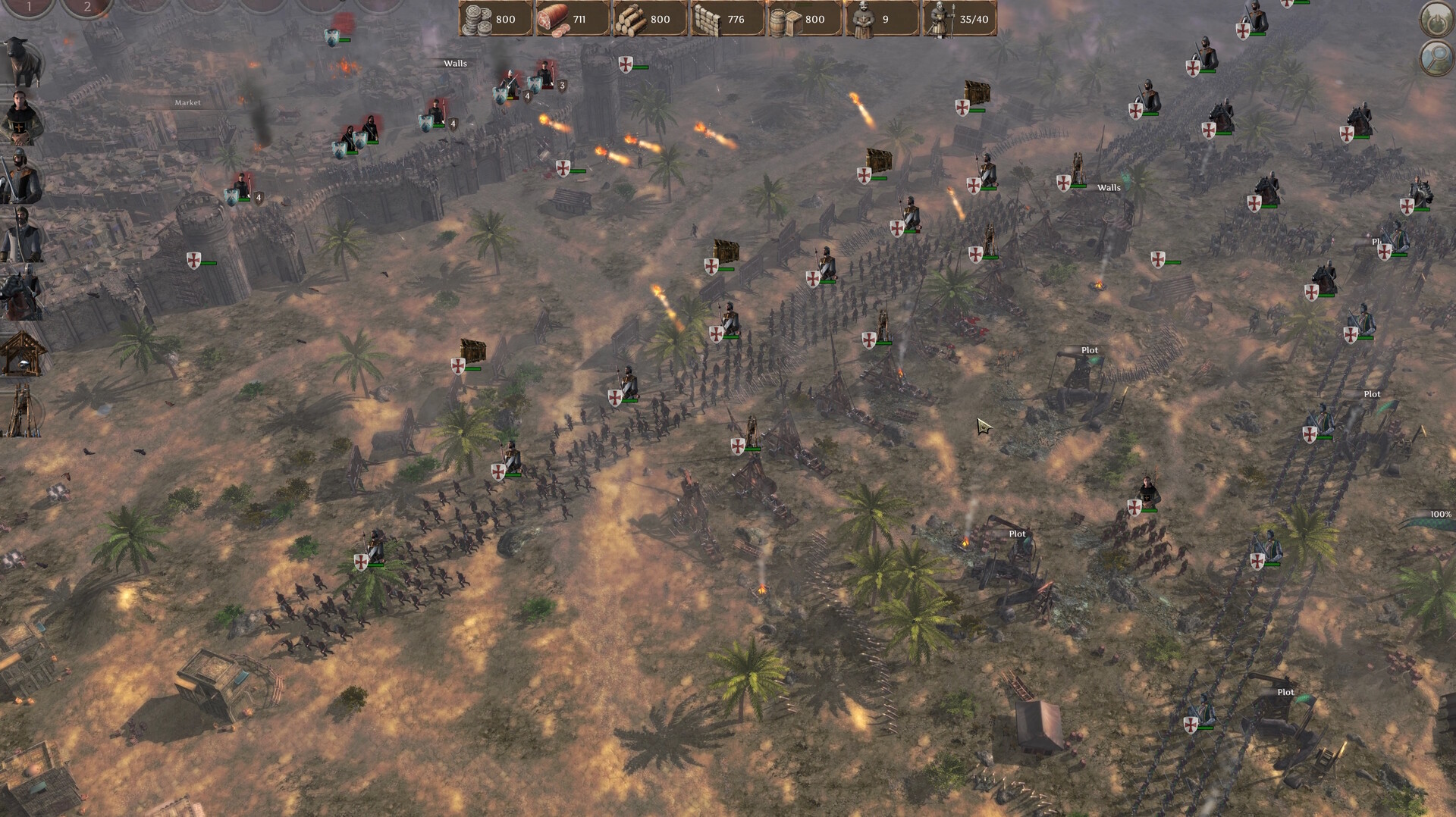 Скриншот из игры Knights of the Crusades - 7