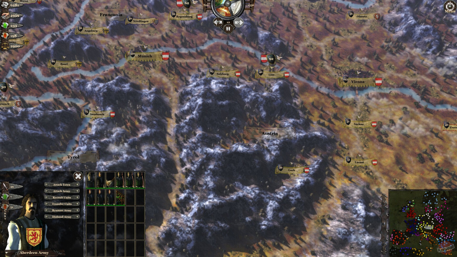 Скриншот из игры The King's Campaign - 2