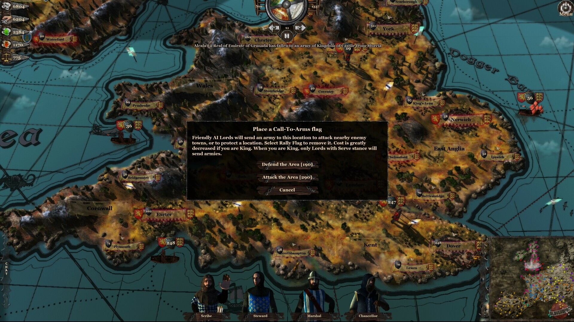 Скриншот из игры The King's Campaign - 1