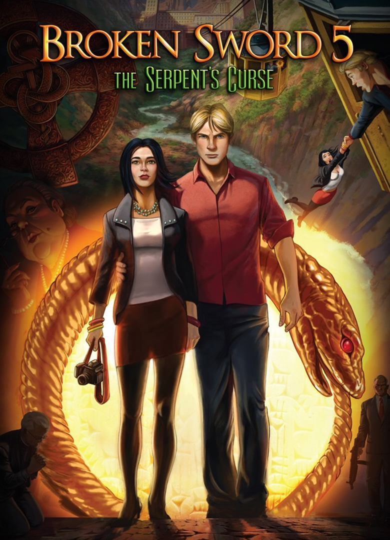 Обложка игры Broken Sword 5: The Serpent's Curse
