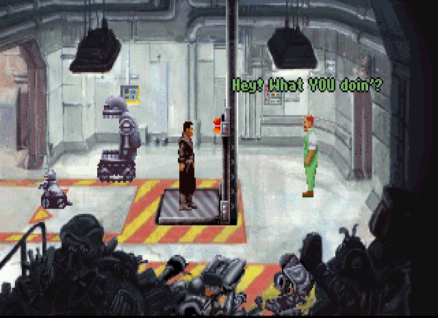 Скриншот из игры Beneath a Steel Sky - 31
